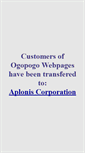 Mobile Screenshot of ogopogo.com